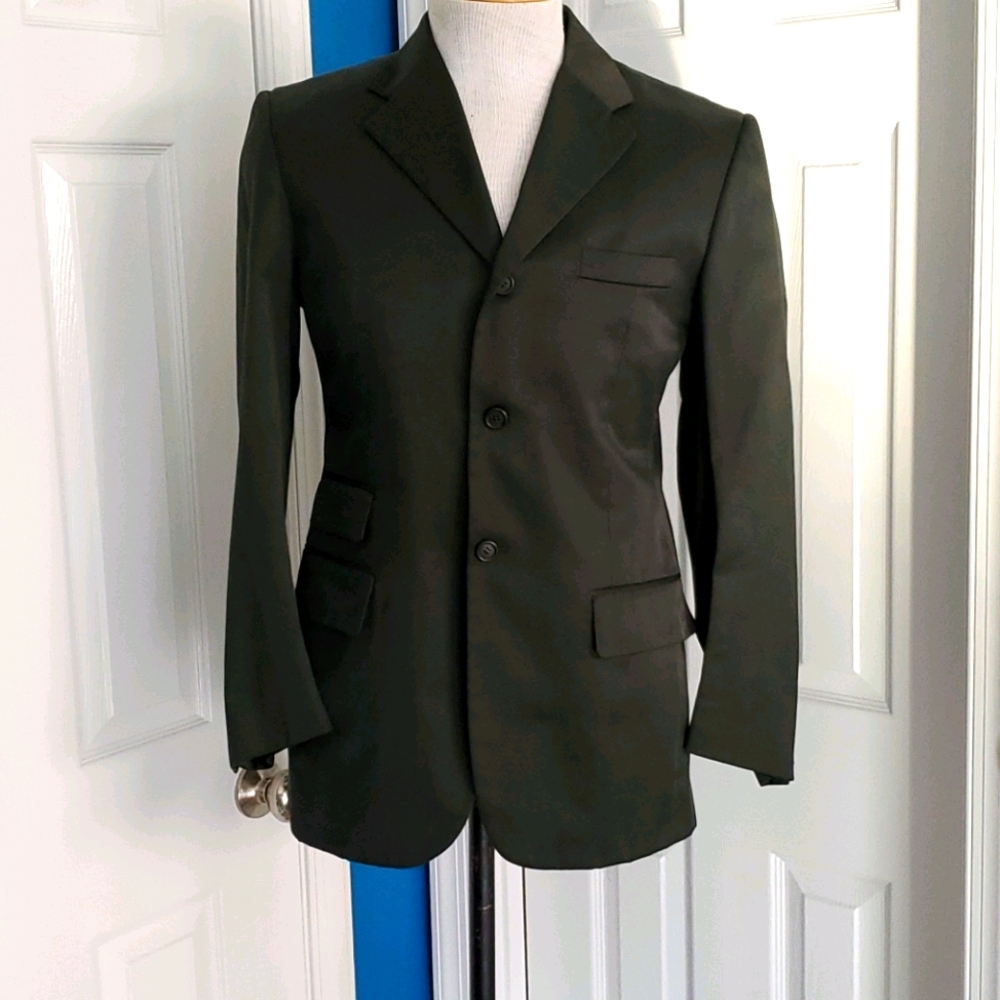 Dark Green Prada Sport Coat